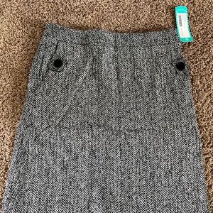 Margaret M Gray Pencil Skirt Knee-Length Workwear